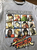 Playstation Classic Capcom Street Fighter Characters Block Tee