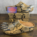 Studios New Bravest Studios Snake Claw Mule Tan Designer Slip On Og