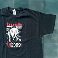Fruit Of The Loom Vintage Bush President 2009 Election T Shirt Men Xl Black Funny Art Scream Collect