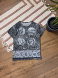 Vintage Mesh Coin Printed Tee Shirt Hoodie, Sweatshirt | FlexRushtees.com