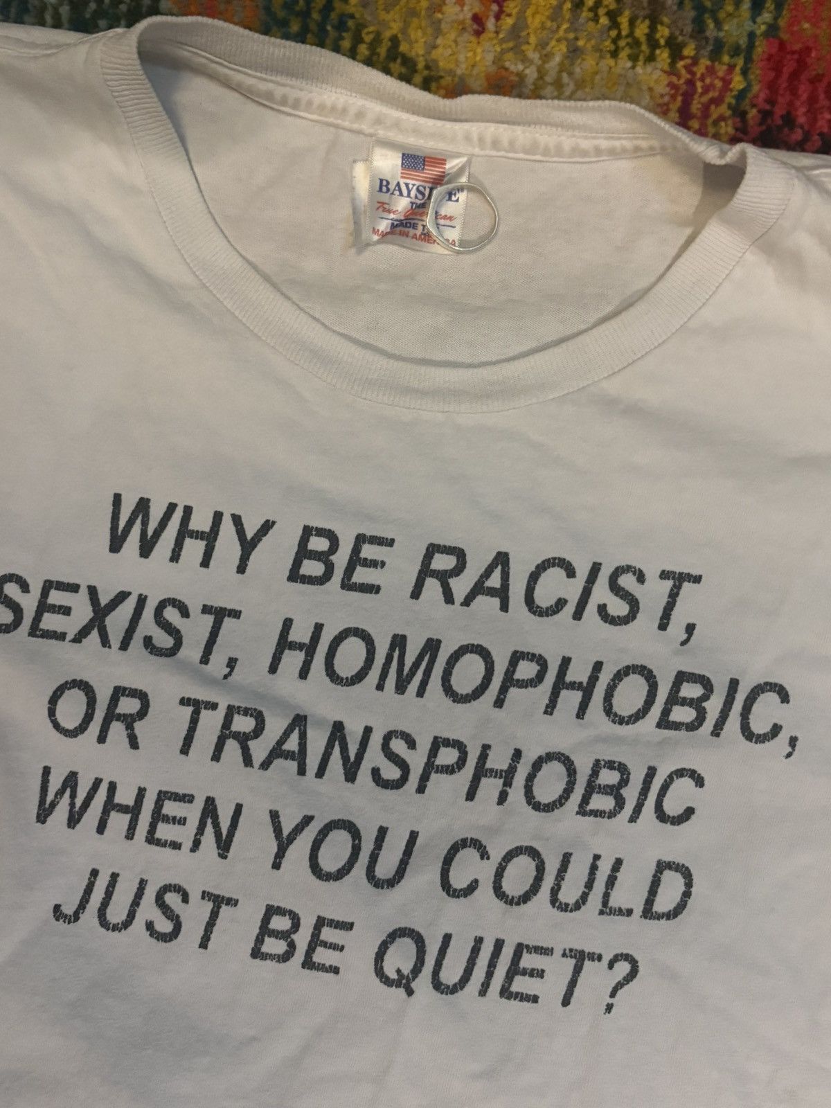 Other Vintage White Frank Ocean Homo Statement Tee