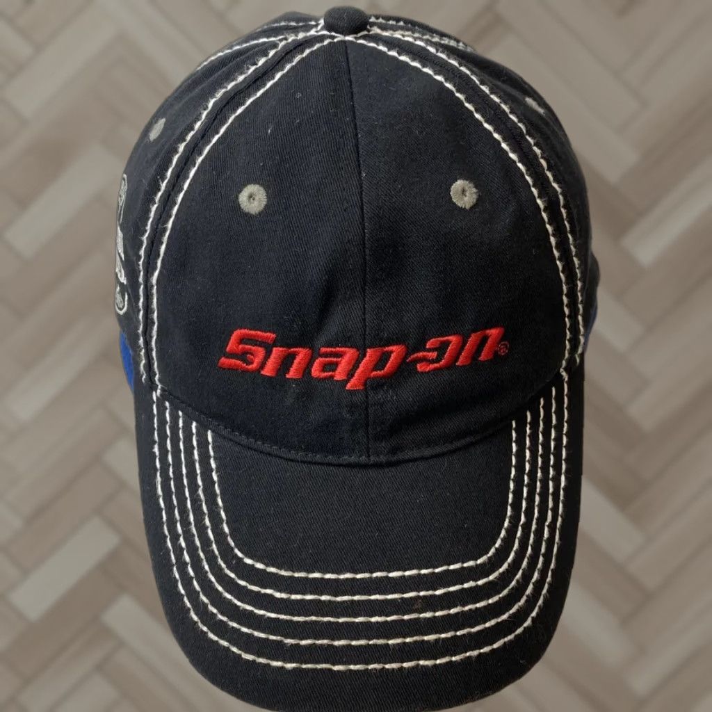 Vintage Snap On Tools Baseball Cap Black Twill Cotton Adjustable Embroidered Logo Red Badge H9 Men H T-Shirts, Hoodie,...
