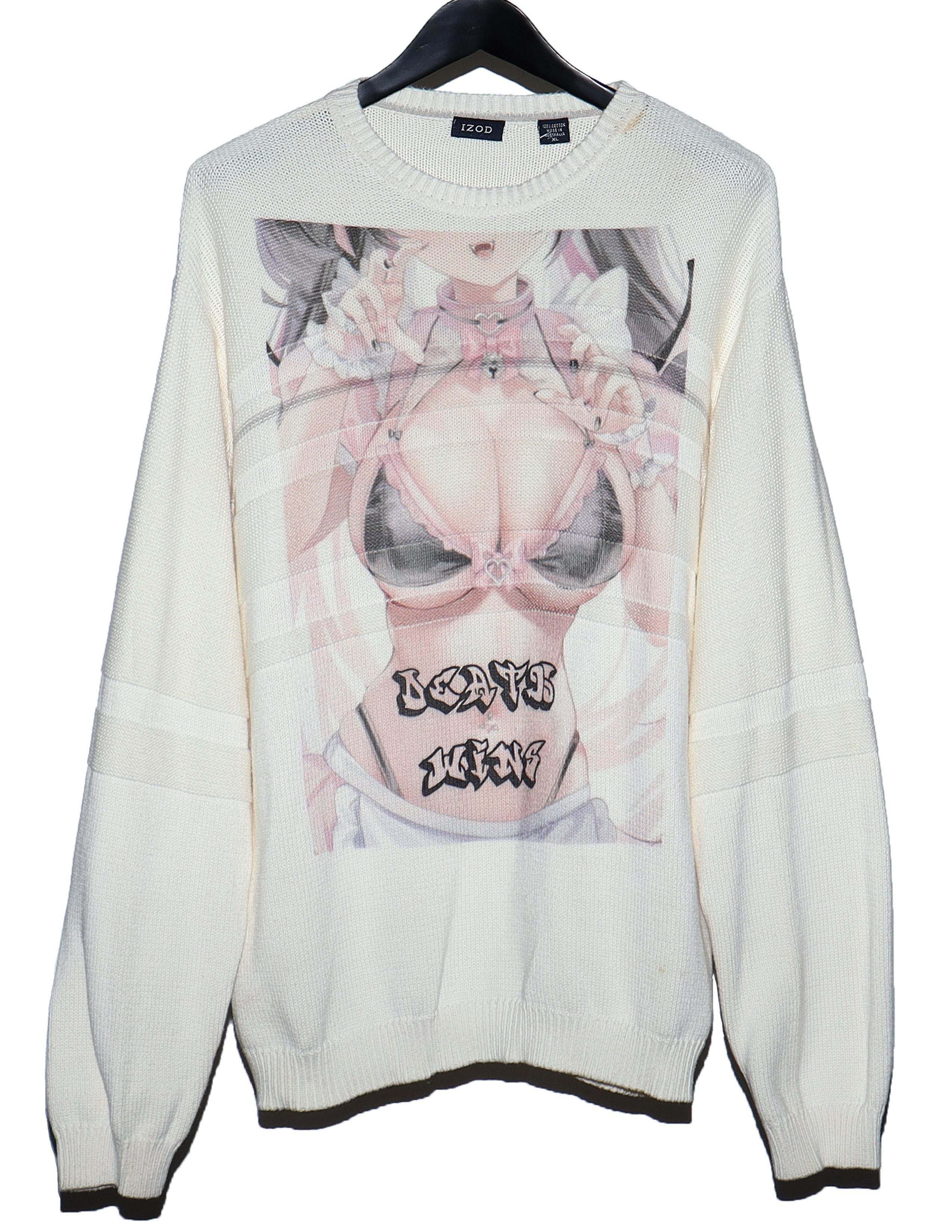 Asspizza Torchher Death Wins 1 1 Cable Knit Sweater T-Shirts, Hoodie, Sweatshirt | FlexRushtees.com