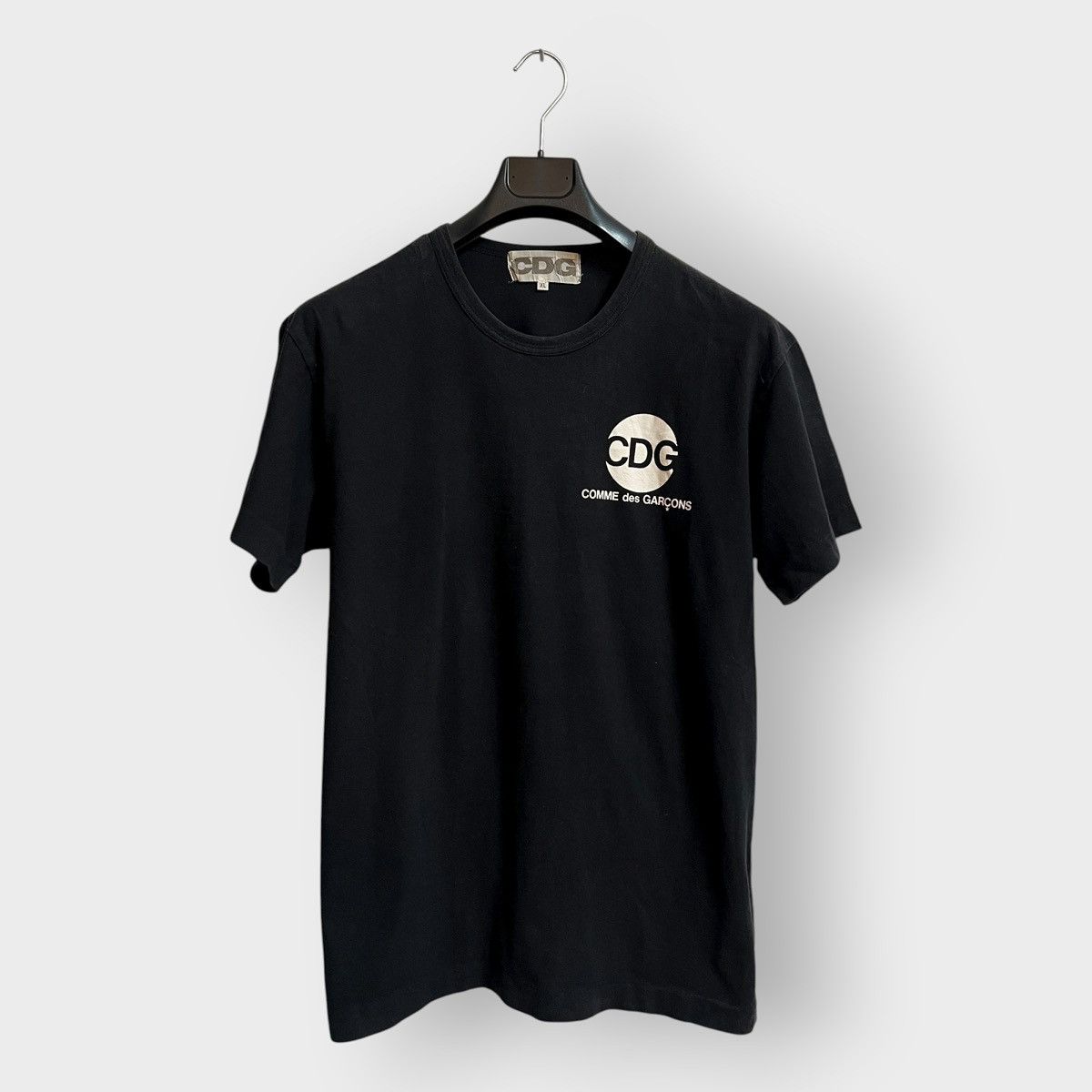 Cdg By Comme Des Garcons Archival 2010s Comme Des Garcons Cdg Round Logo Tee Xl