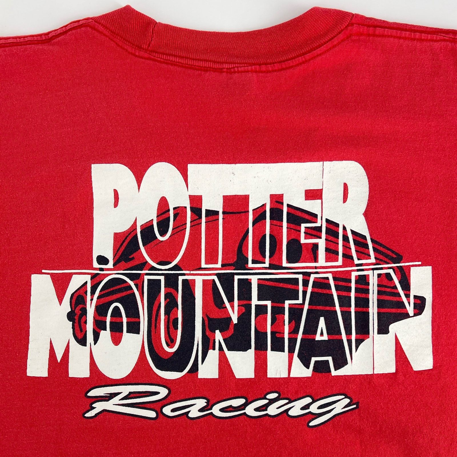 Vintage 90s Potter Mountain Racing Tshirt 1990s Vintage