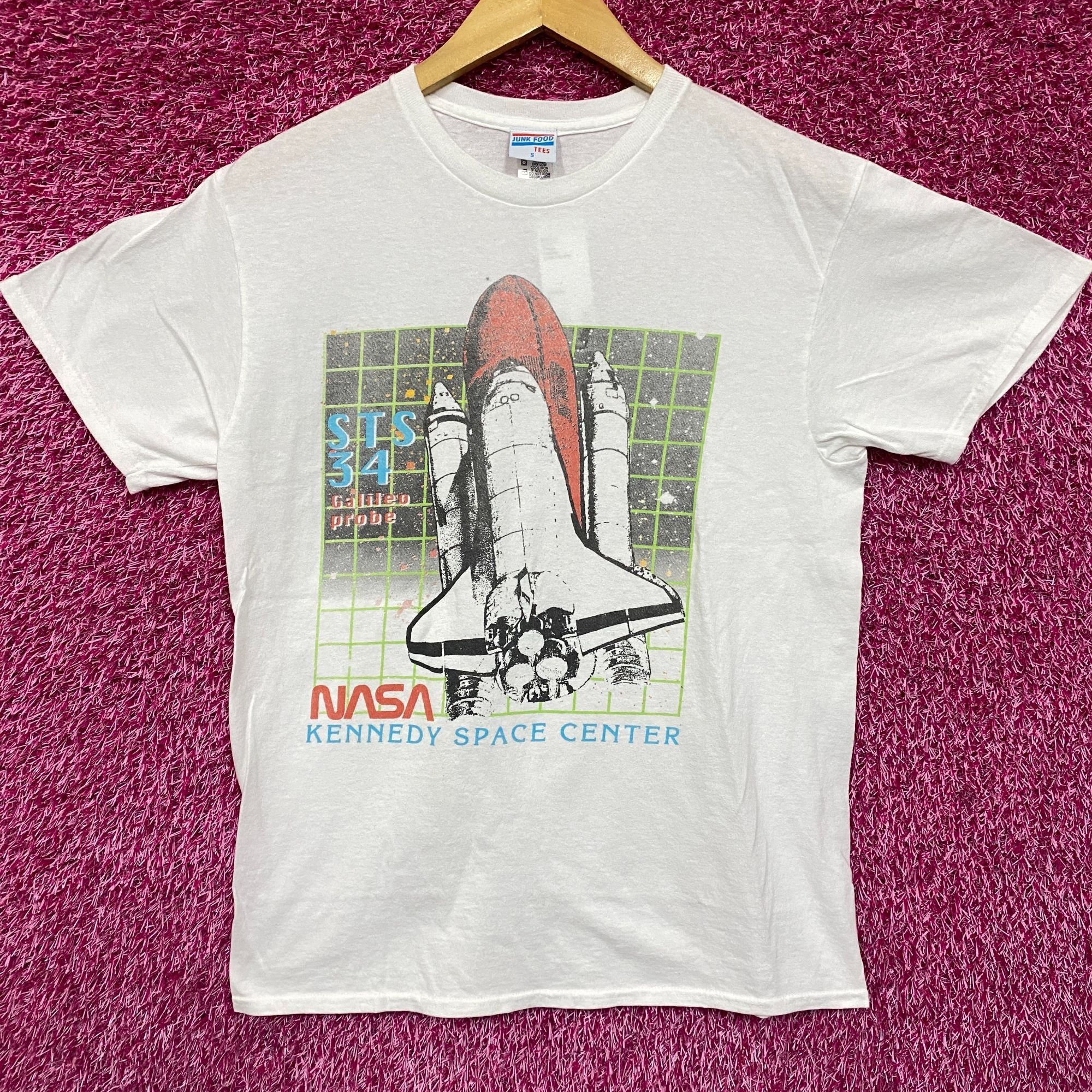 Nasa Sts 34 Galileo Probe Kennedy Space Center Promo Tee Sma