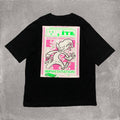 White Off White Large Rave Flyer Skate Black Tee Virgil Abloh Hoodie, Sweatshirt | FlexRushtees.com