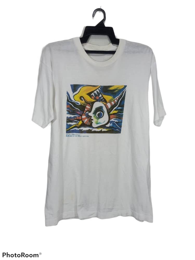 Designer Vtg Taro Okamoto Museum Of Art Open Commemorative T Shirt Hoodie, Sweatshirt | FlexRushtees.com