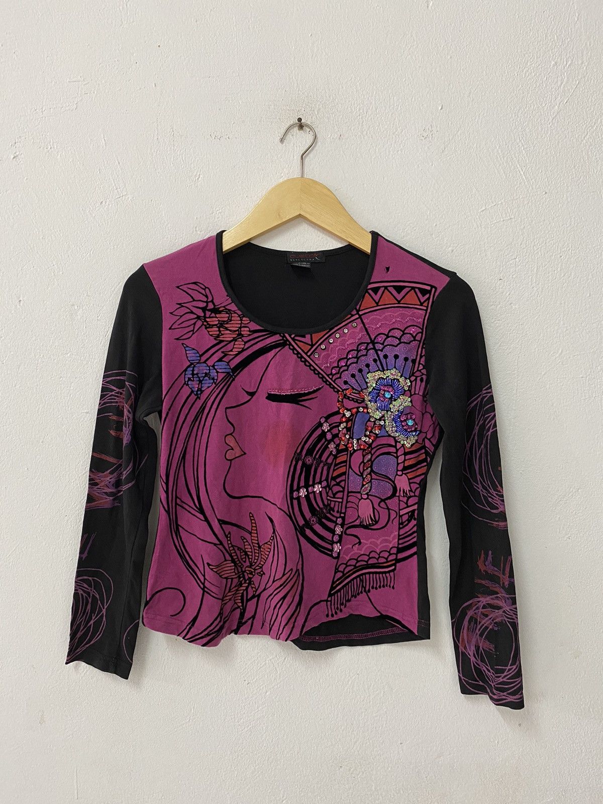 Hysteric Glamour Y2k Custo Barcelona Long Sleeve