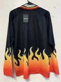 Hundreds The Hundreds Wildfire Ls Jersey Blk Flme Brand New T-Shirts, Hoodie, Sweatshirt | FlexRushtees.com