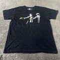 Other Banksy Pulp Fiction Parody Art Humor Tee