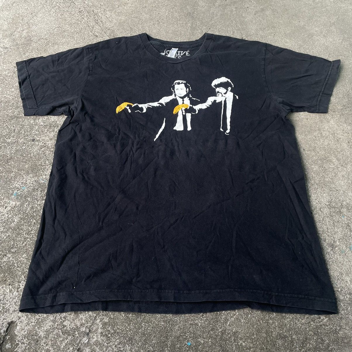 Other Banksy Pulp Fiction Parody Art Humor Tee
