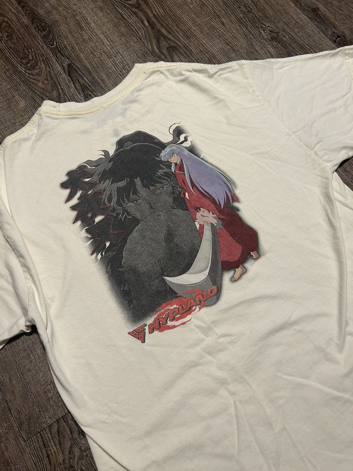 Vintage Anime Hypland X Inuyasha Y2k Skateboard Tee Hoodie, Sweatshirt | FlexRushtees.com