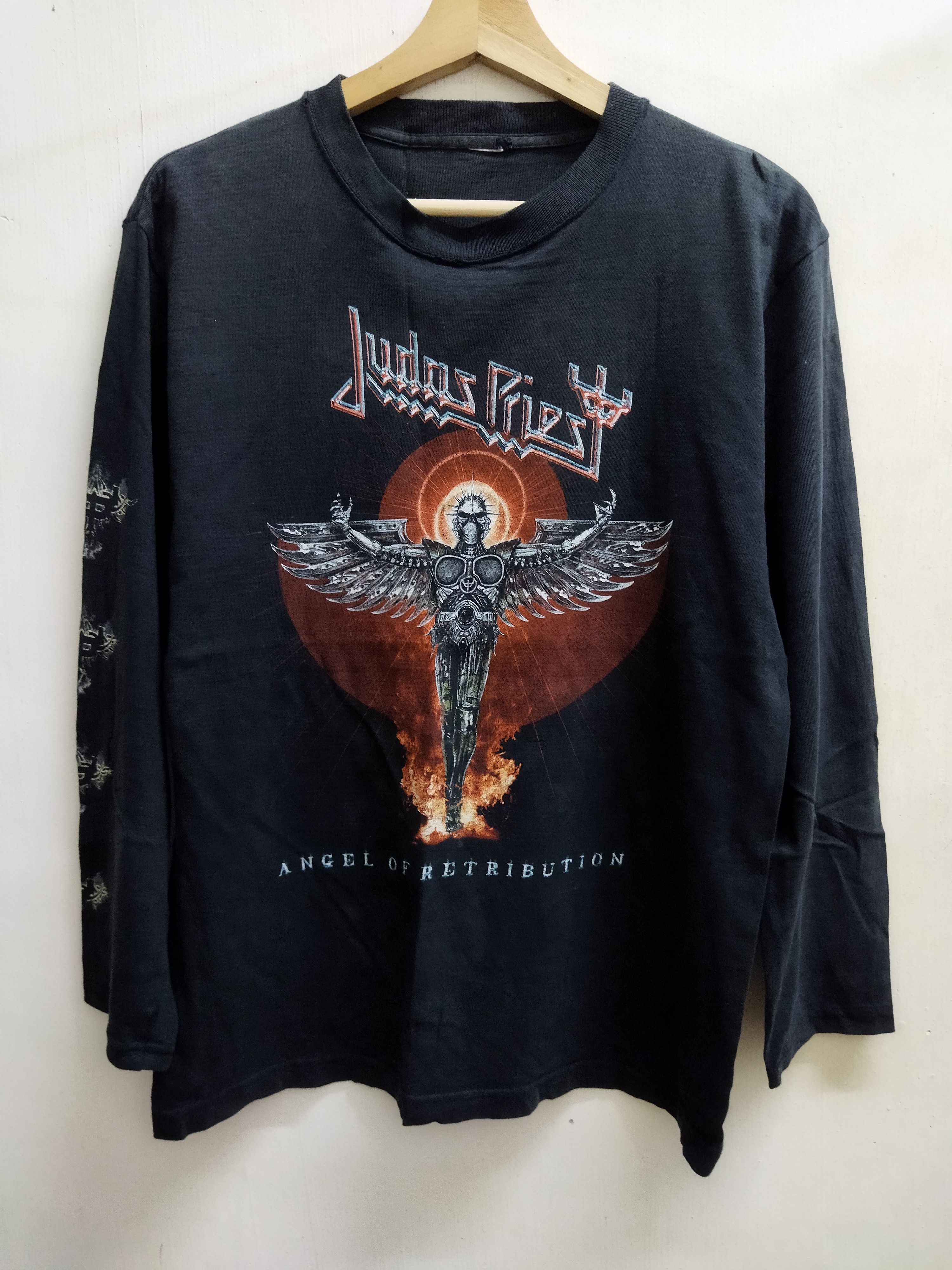 Priest Judas Priest Angel Of Retribution Tee Hoodie, Sweatshirt | FlexRushtees.com