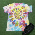 Blue Liquid Blue Mushroom Tee