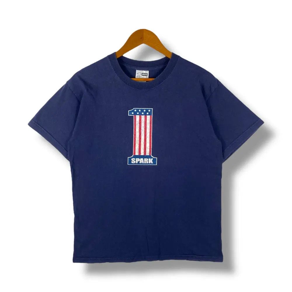 Vintage 00 S Spark No 1 Graphic Skate Tee Shirt Medium Size Hoodie, Sweatshirt | FlexRushtees.com