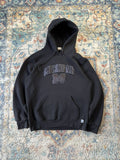 Athletic Russell Athletic Black Tonal Michigan Spellout Hoodie Medium