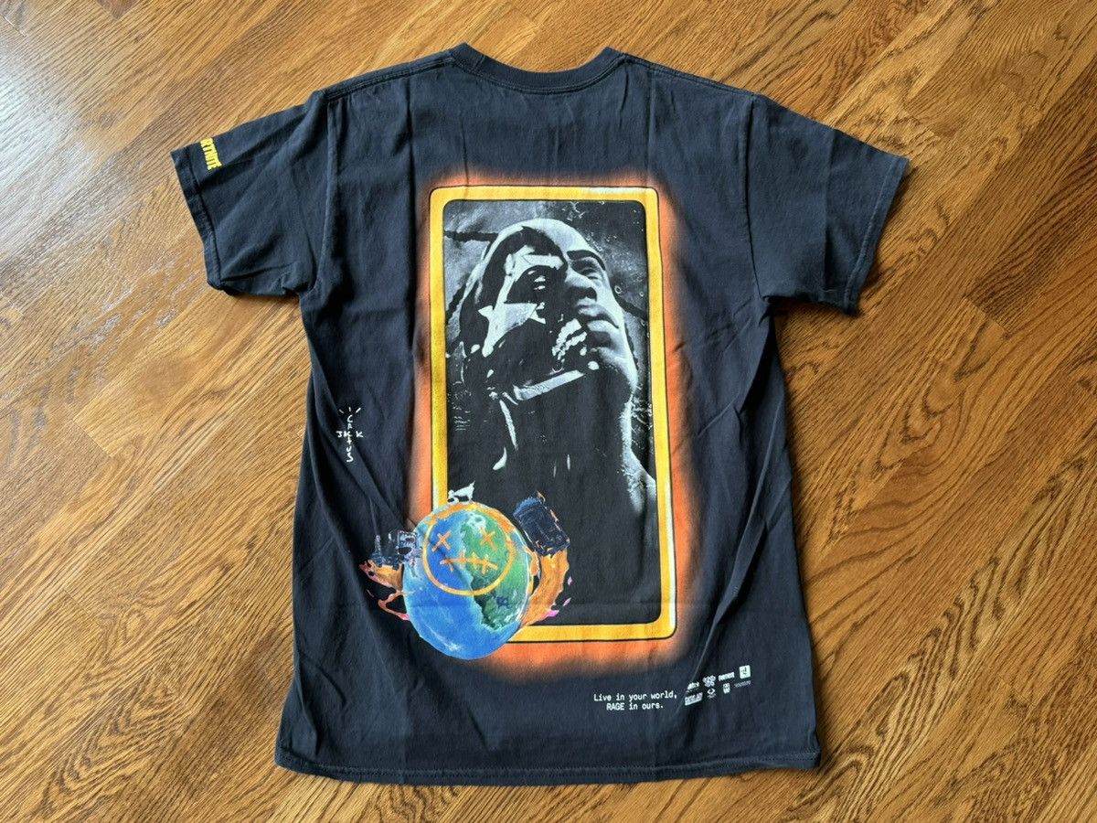 Travis Scott Small Fortnite Black Astro Portrait Shirt T 3500 Utopia