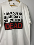 Rare Vintage 90 S Quote Tees So Called In Dead Promo Hoodie, Sweatshirt | FlexRushtees.com