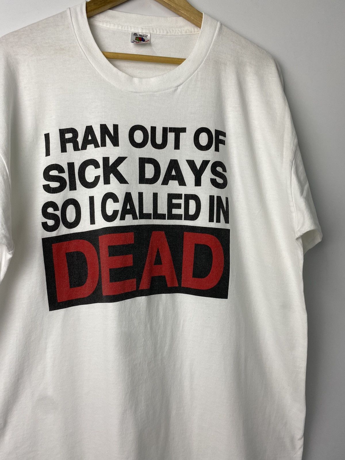Rare Vintage 90 S Quote Tees So Called In Dead Promo Hoodie, Sweatshirt | FlexRushtees.com