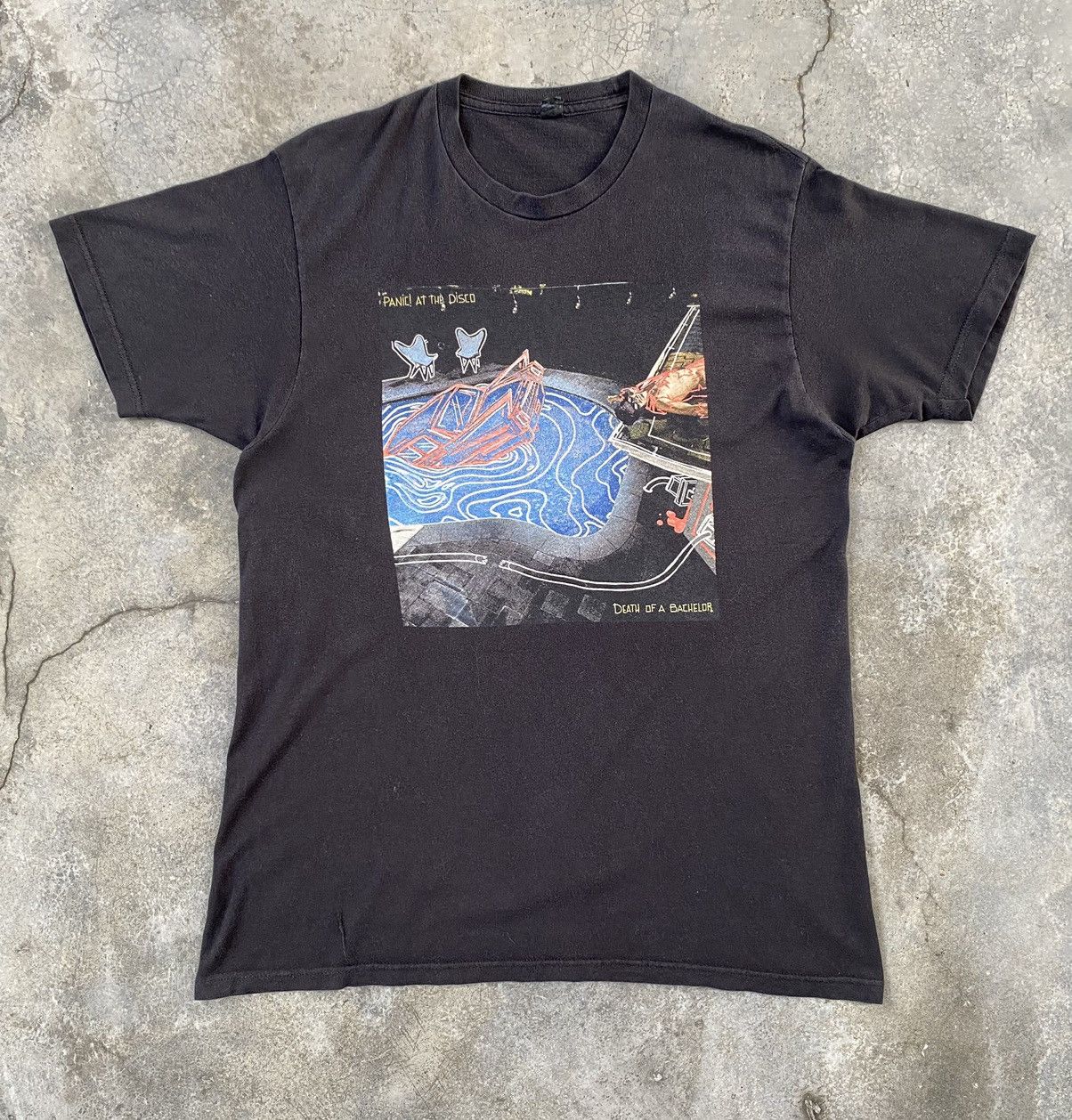 Band Tees Sick Rare Vintage Panic At The Disco Band Tees Hoodie, Sweatshirt | FlexRushtees.com