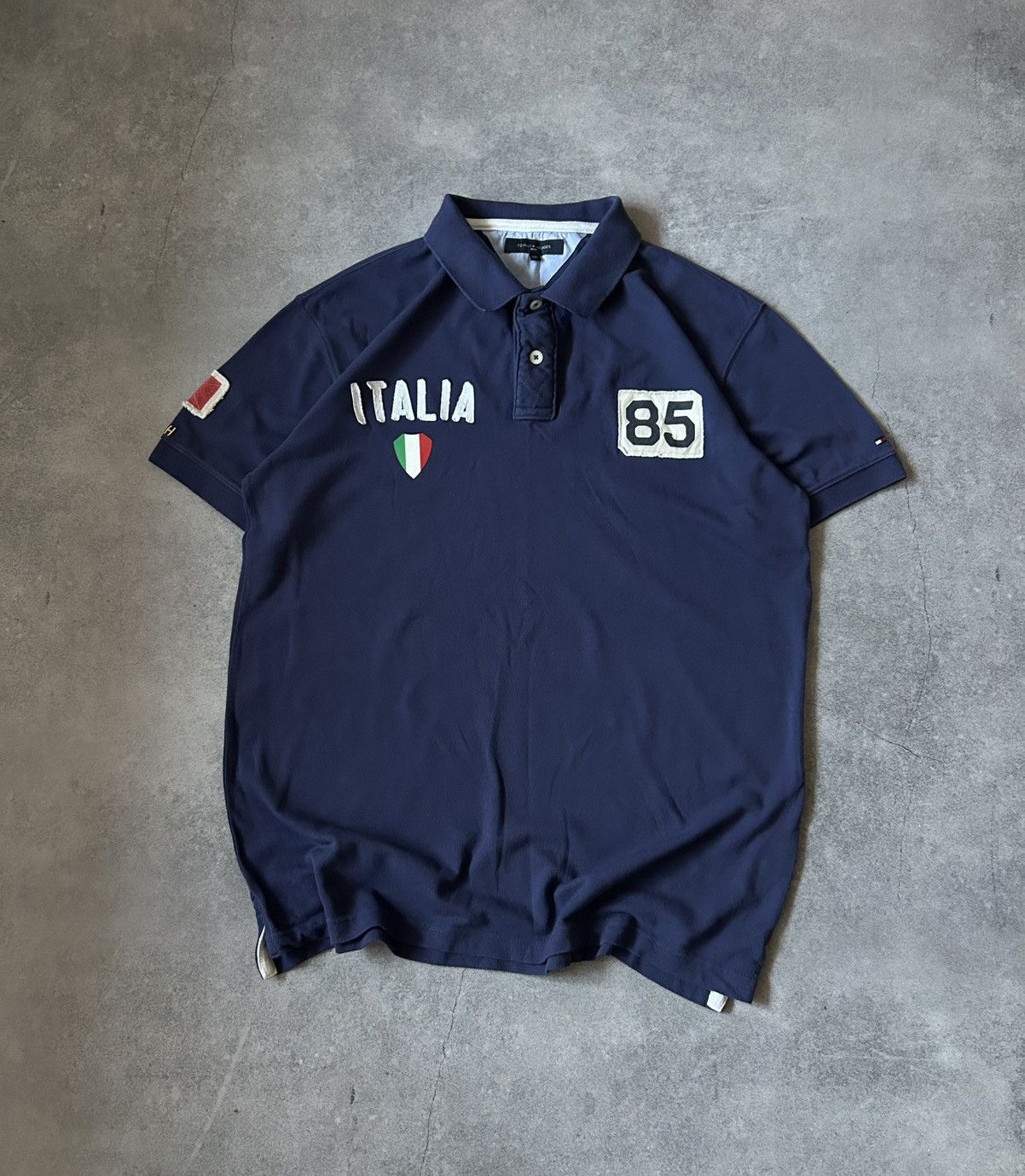 Tommy Hilfiger X Vintage Vintage Tommy Hilfiger Italia 85 Chief Keef Style T-Shirts, Hoodie, Sweatshirt | FlexRushtees.com
