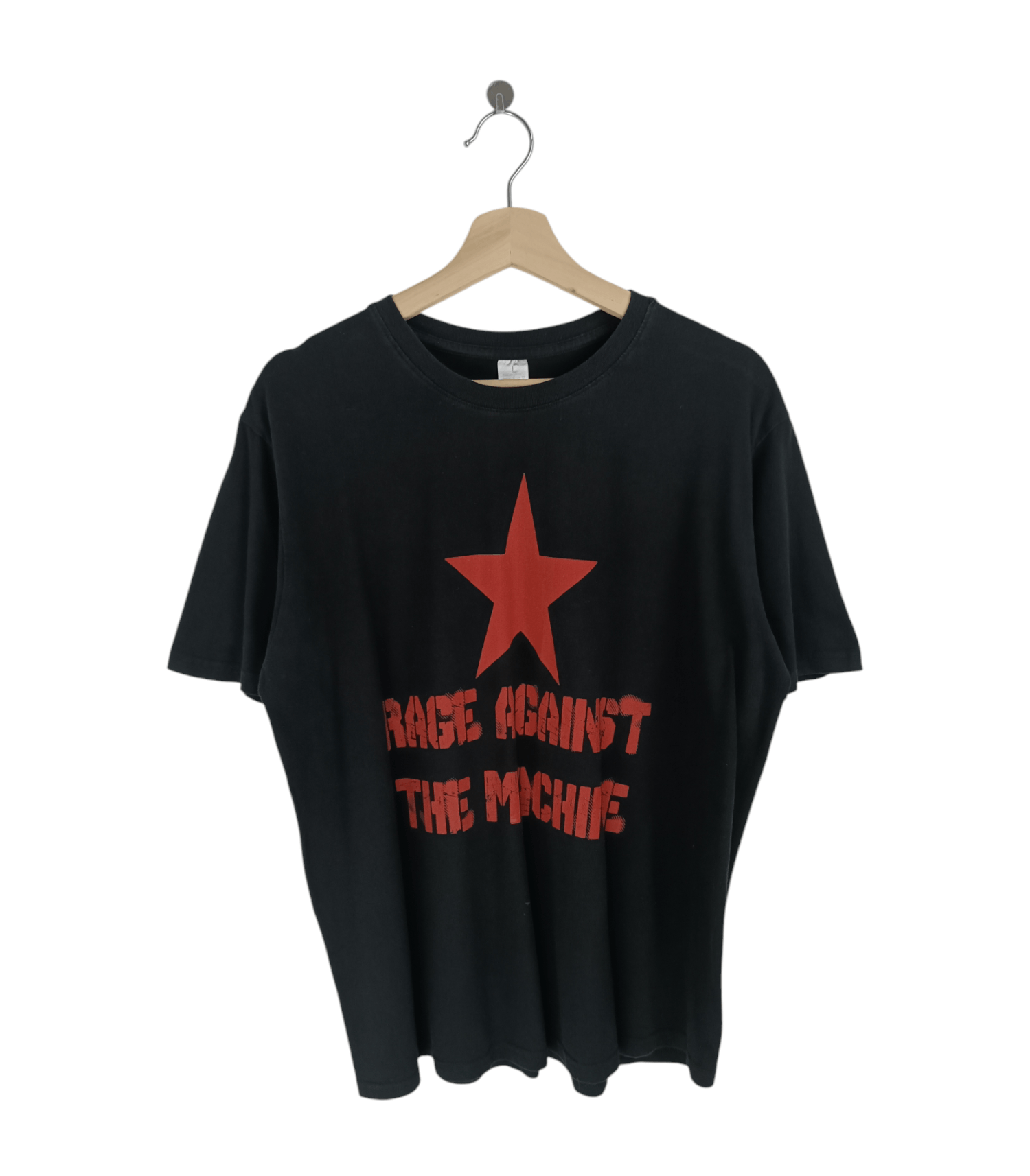Vintage Y2k Rage Against The Machine Classic Star Commie Tee Hoodie, Sweatshirt | FlexRushtees.com