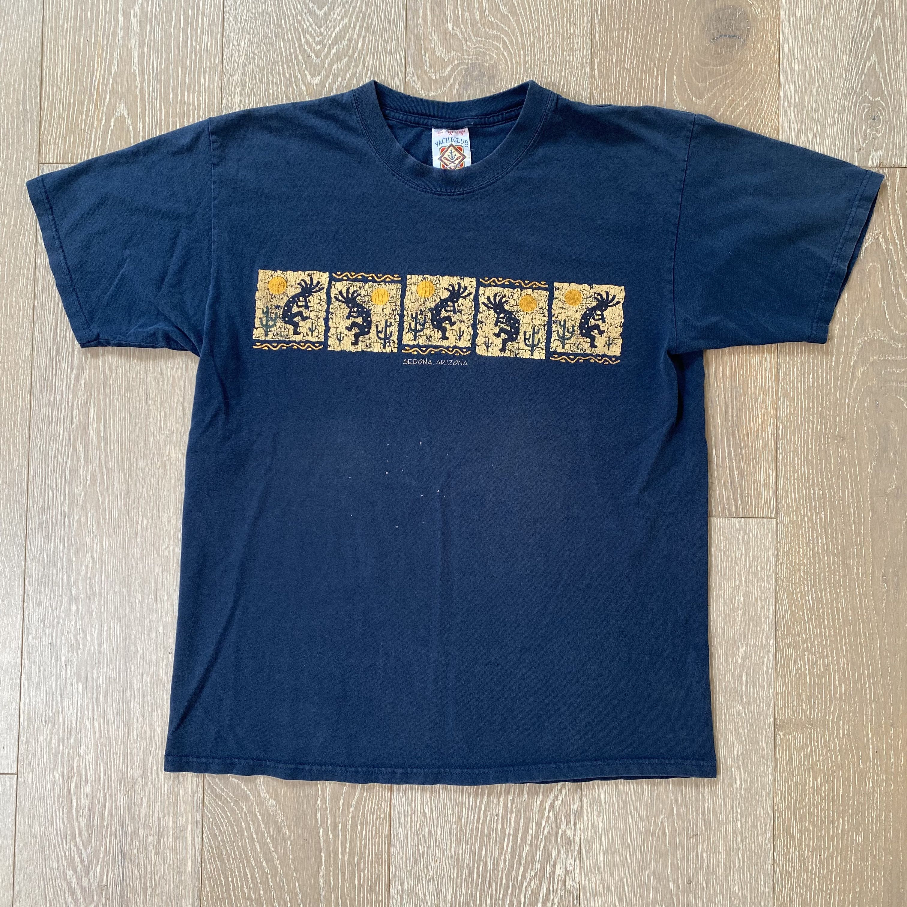Vintage 90s Sedona Arizona Native Aztec T Shirt