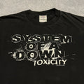 Band Tees Vintage 2002 System Of A Down Toxicity Album Band Promo Tee Hoodie, Sweatshirt | FlexRushtees.com