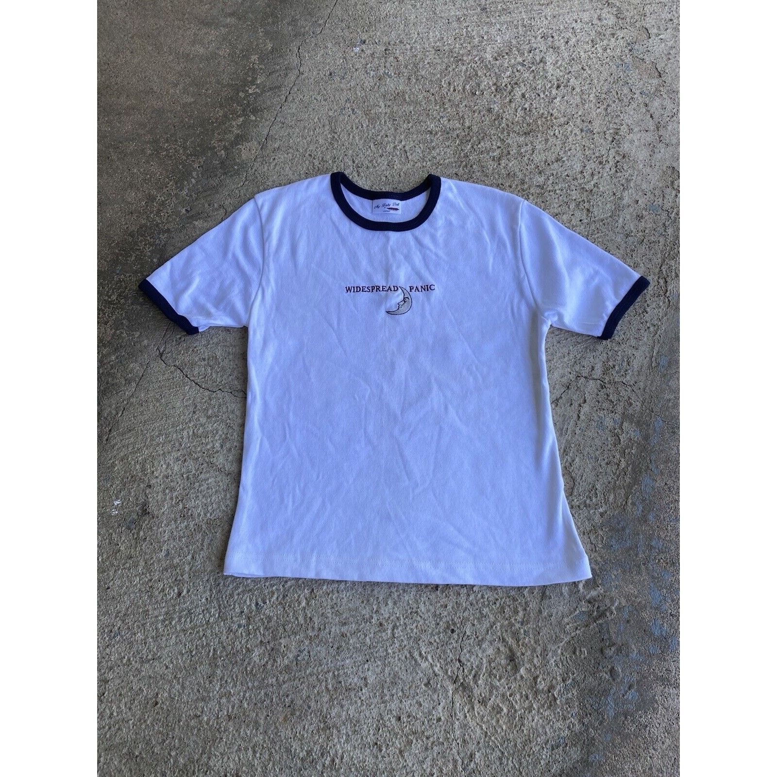 Vintage Widespread Panic Moon Embroidered Womens Shirt Hoodie, Sweatshirt | AU16VibeMintTees.com