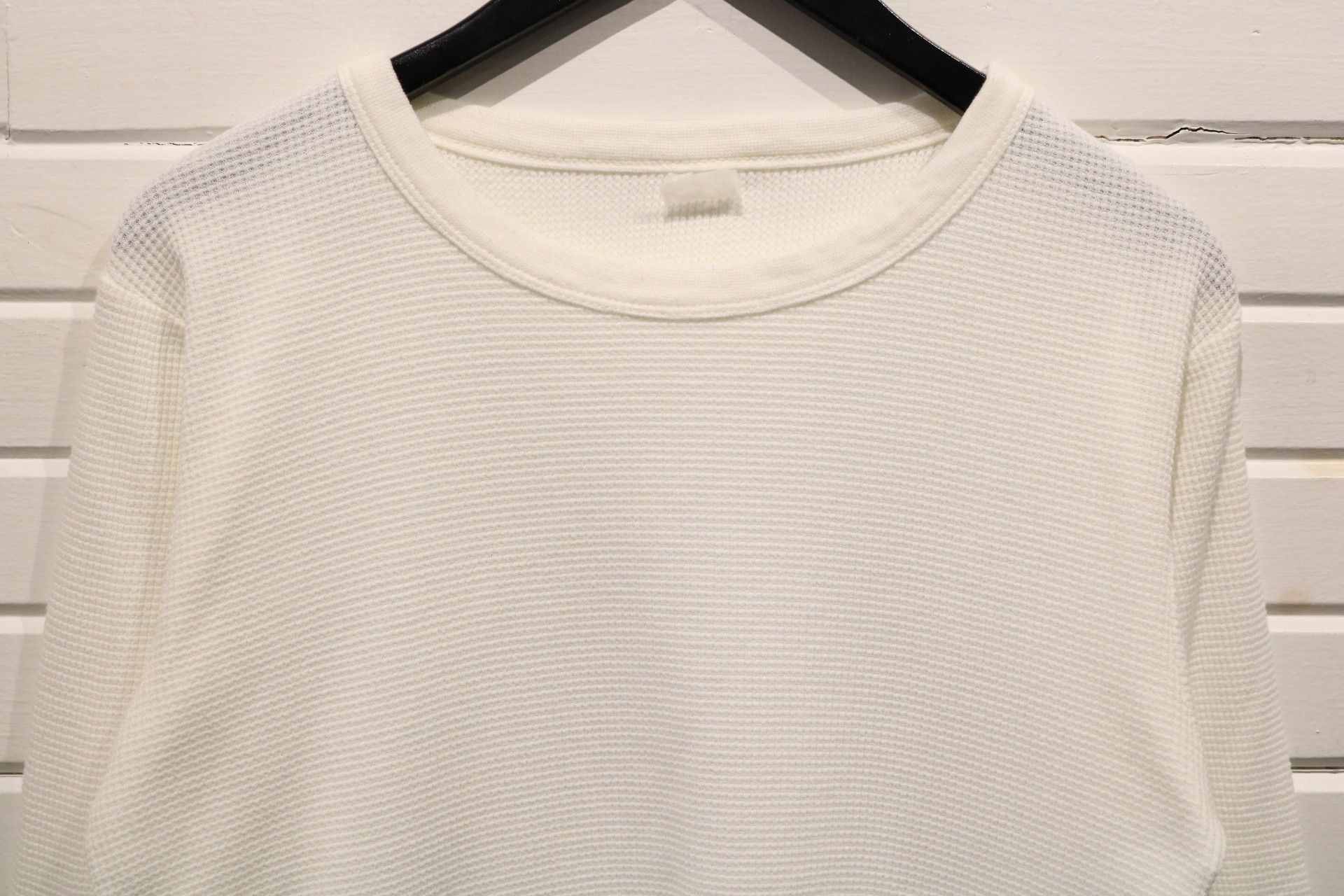 Other Thermal Waffle T Shirt Vintage Long Sleeve Top Unisex Cozy Layering Tee