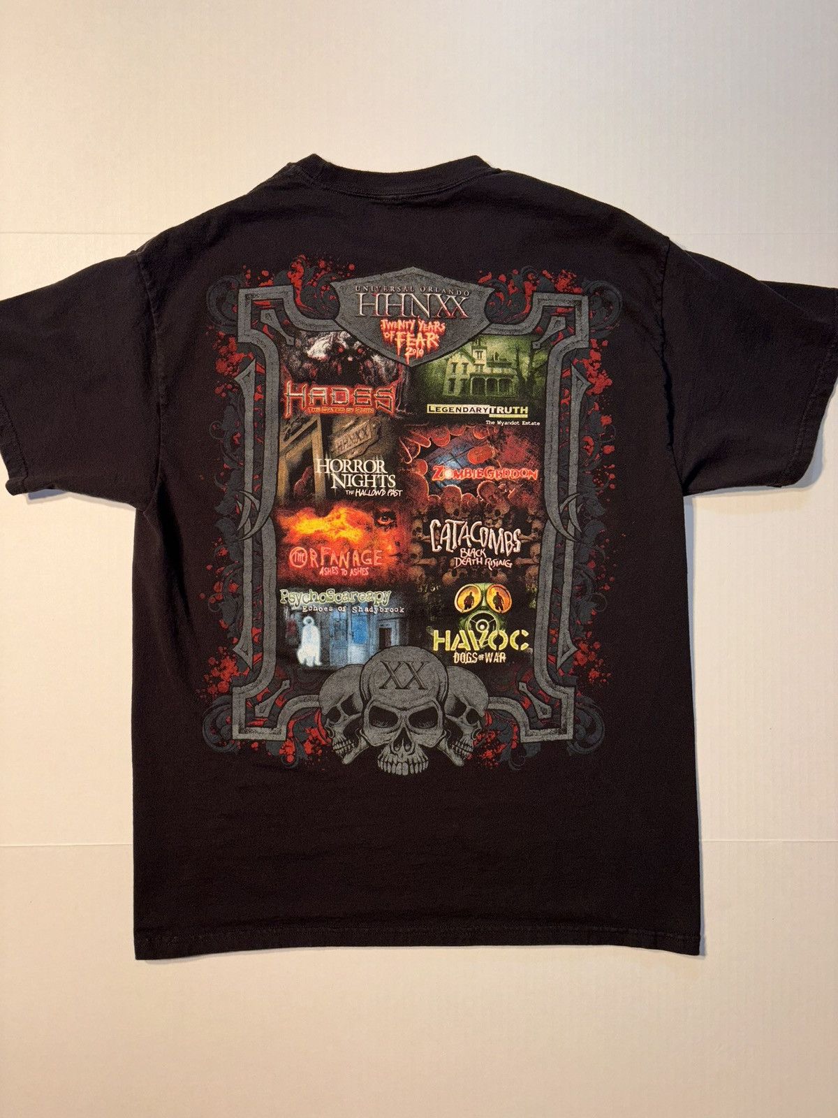 Studios Vtg Universal Studios Halloween Horror Nights Glow In Dark