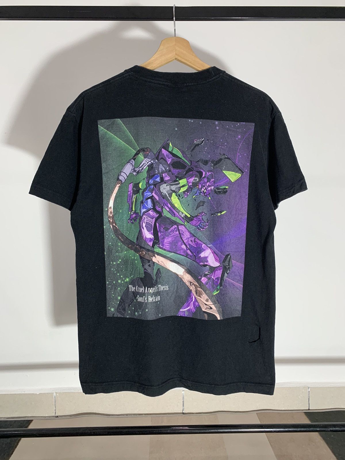 Vintage Project Evangelion Rare Graphics Tee Hoodie, Sweatshirt | FlexRushtees.com