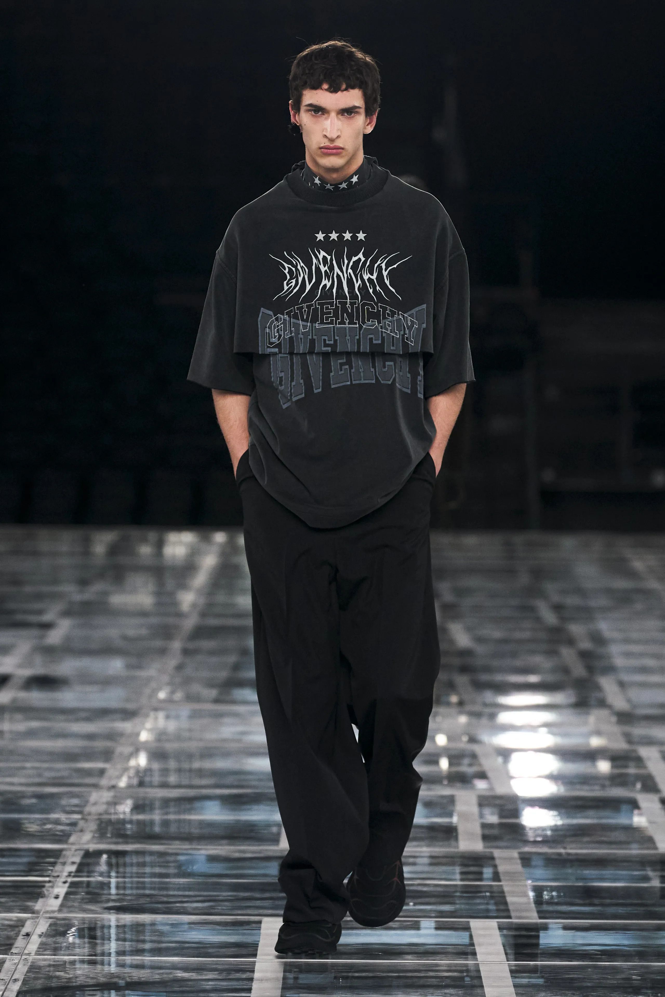 Givenchy Layered T Shirt Hoodie, Sweatshirt | FlexRushtees.com