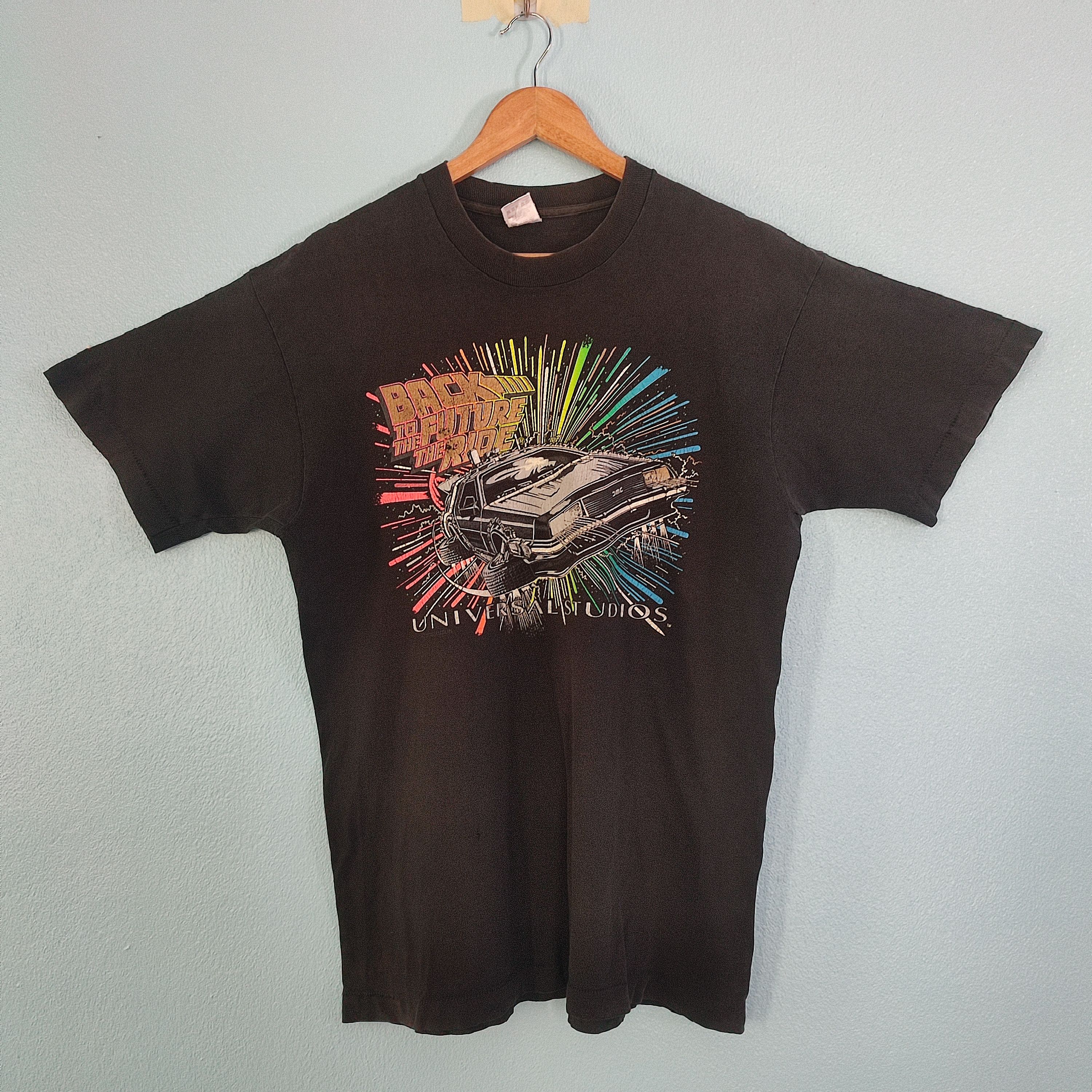 Vintage Back To The Future Universal Studios Movie Tshirt