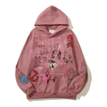 Vintage Graphic Grafitti Printed Hoodie T-Shirts, Sweatshirt | FlexRushtees.com