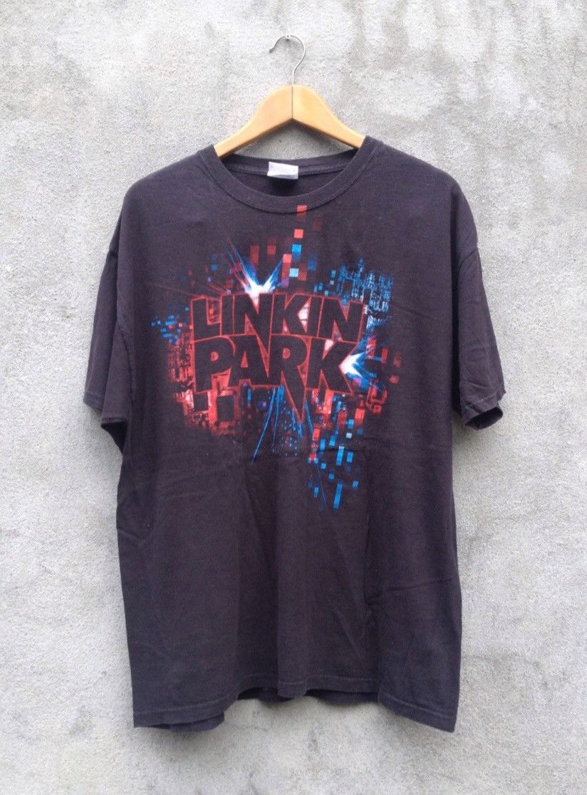 Band Tees Vintage Y2k Linkin Park Band T Shirt Size Xl Hoodie, Sweatshirt | FlexRushtees.com