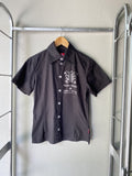 Future No Future Printed Black Shirt