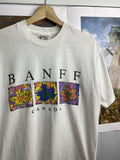 Rare Vintage 90s Fractal Garden Canada Trippy Design