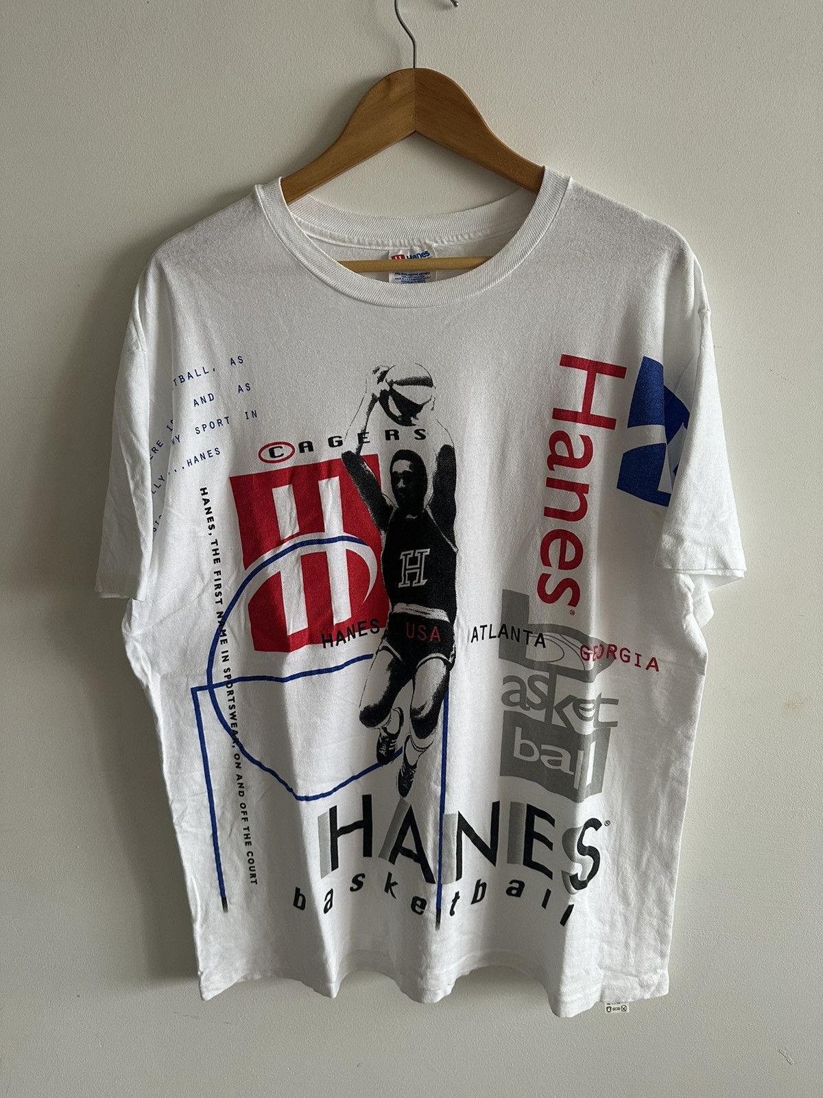 Nba X Vintage Vintage Nba Hanes Basketball Tees 90 S Usa Rare