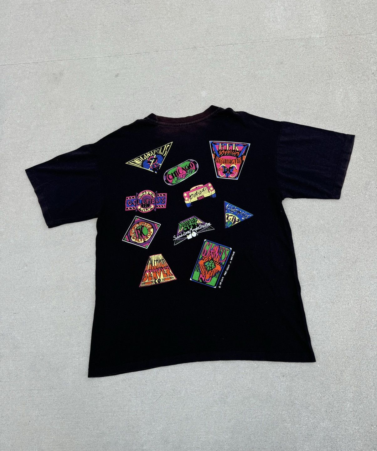 Dead 1991 Grateful Dead Summer Tour Graphic Band Tee Grail Gdm Hoodie, Sweatshirt | FlexRushtees.com