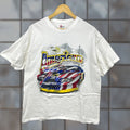 Vintage Nascar America Usa Donald Trump Patriot T Shirt Xl Racing White Mens Short Sleeve Vin Hoodie, Sweatshirt