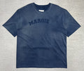 Margiela Maison Margiela Oversized Overdye Logo T Shirt Hoodie, Sweatshirt | FlexRushtees.com
