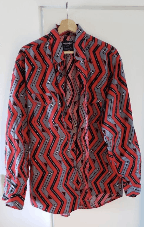 Long Tails Men S Western Aztec Shirt