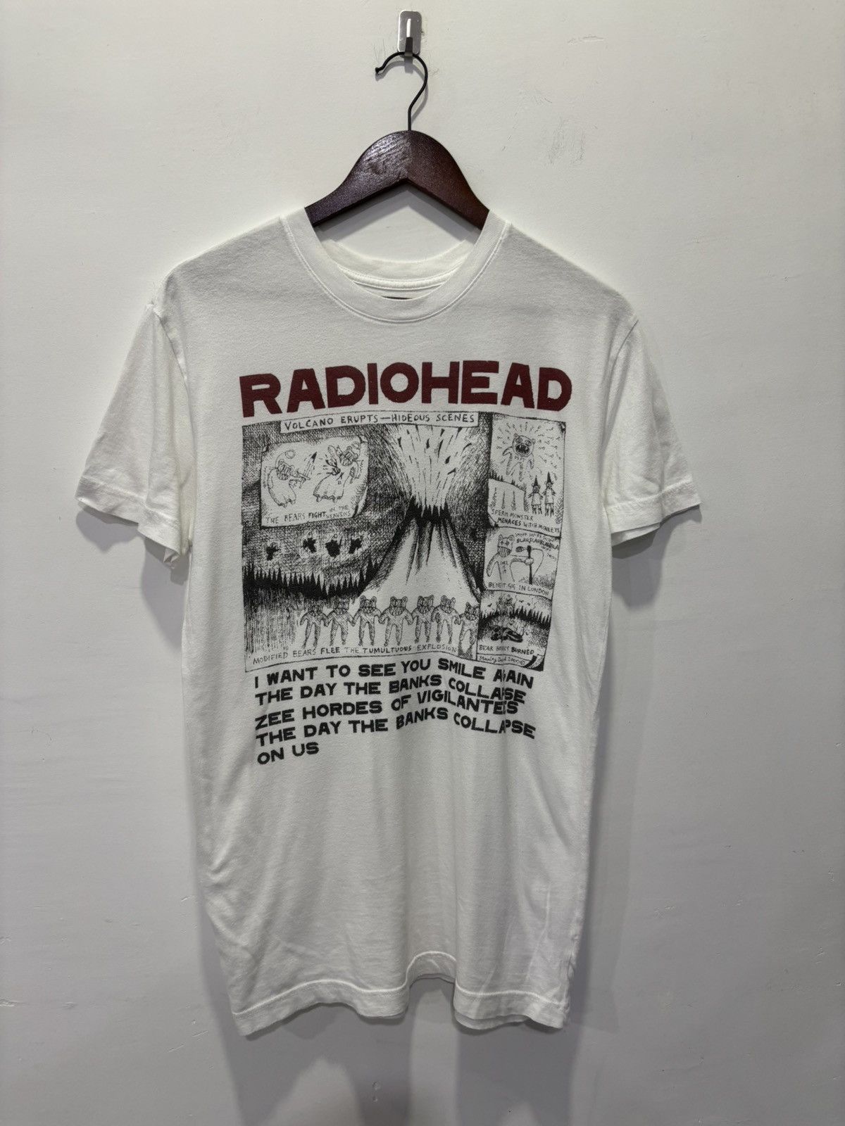 Band Tees Radiohead Tshirt Hoodie, Sweatshirt | FlexRushtees.com