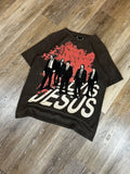 Vintage Super Sick Elvis Jesus Designer Tee Hoodie, Sweatshirt | FlexRushtees.com