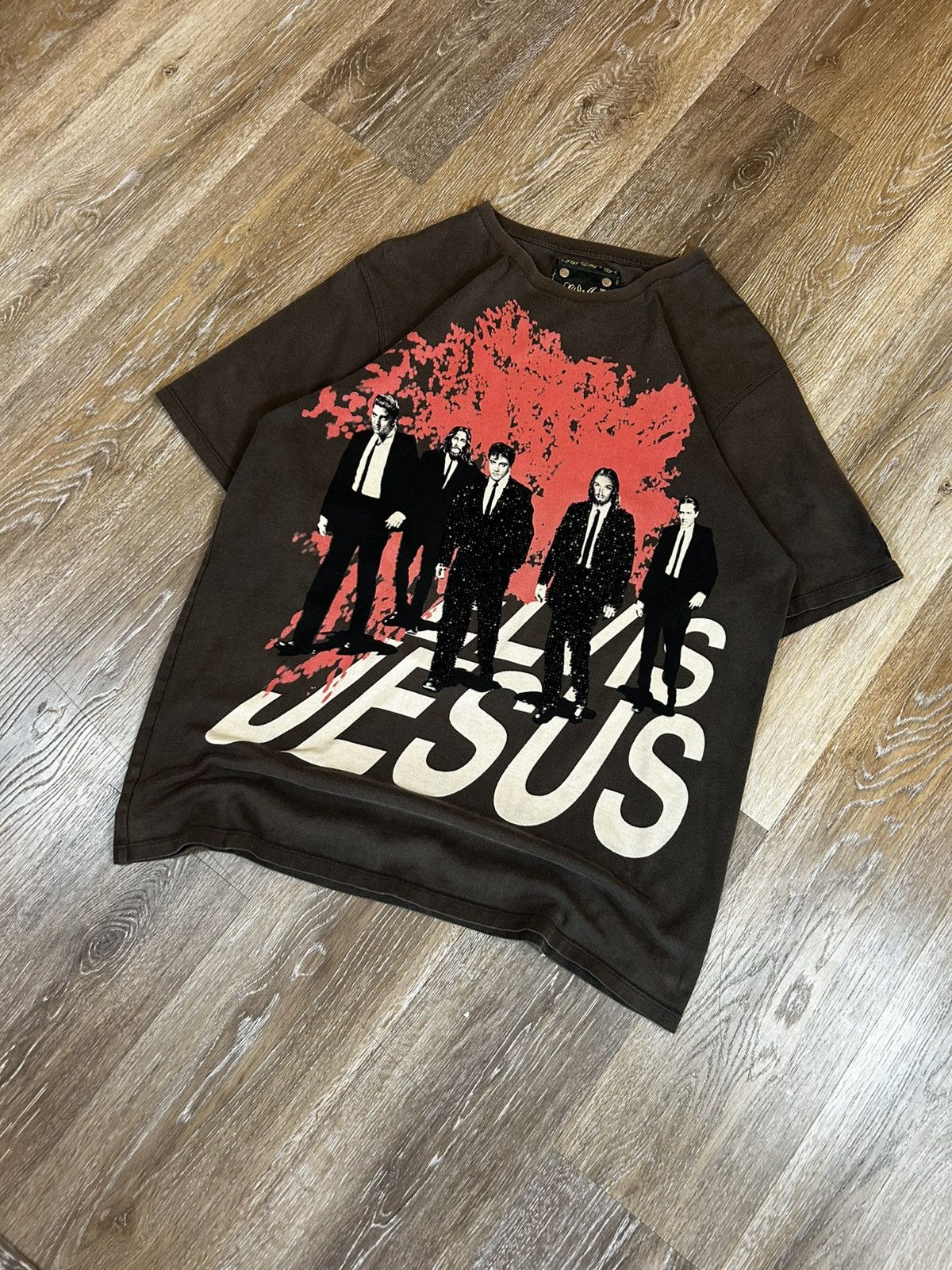 Vintage Super Sick Elvis Jesus Designer Tee Hoodie, Sweatshirt | FlexRushtees.com