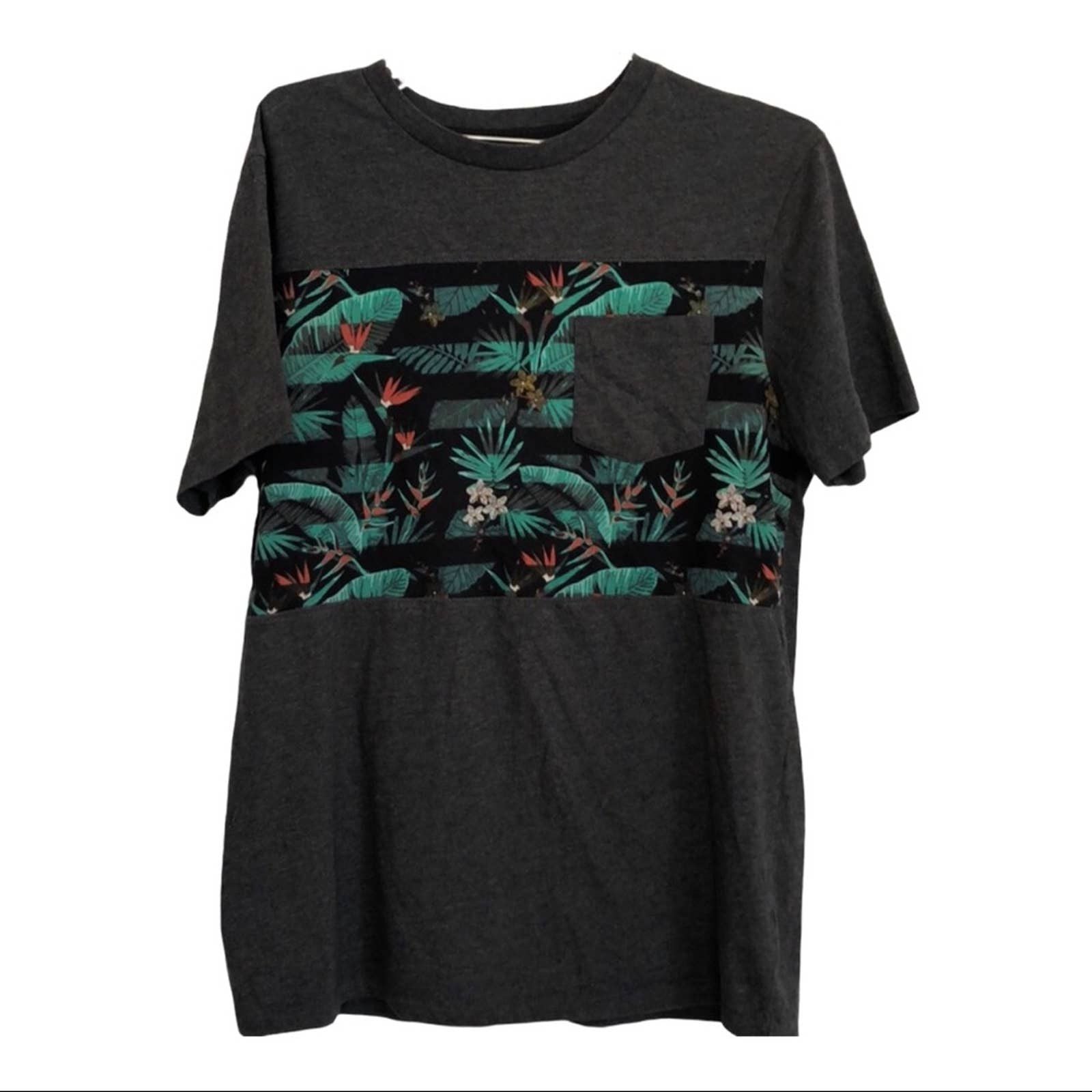 Tony Hawk Hawk Tropical Gray Tee Men S T Shirt