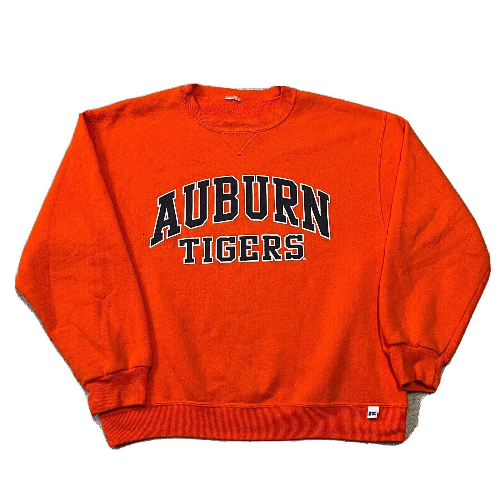 Russell Athletic Vintage 90s Auburn University Tigers Crewneck Sweatshirt Men