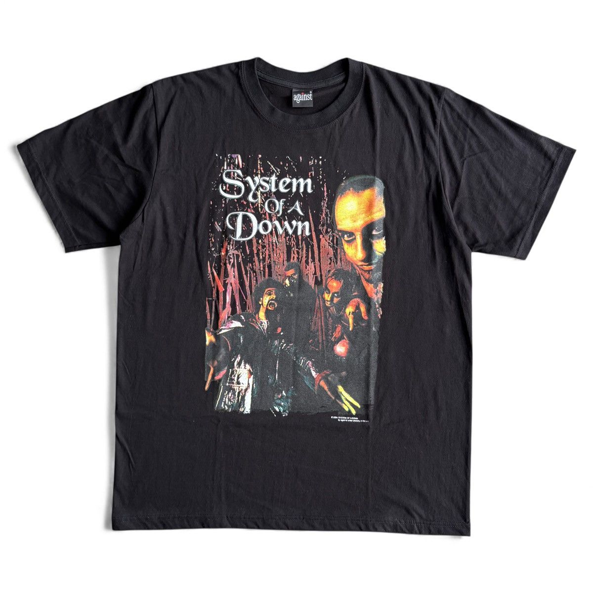 Band Tees Vintage Y2k Band Shirt System Of A Down 2004 Hoodie, Sweatshirt | FlexRushtees.com